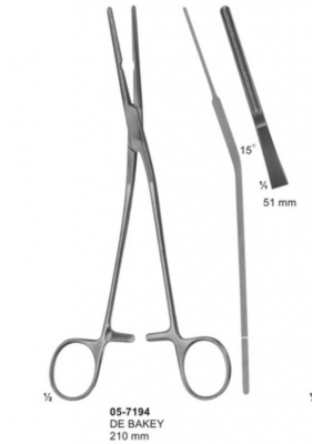 Atraumata Coarctation Clamps , Patent-Ducts Clamps